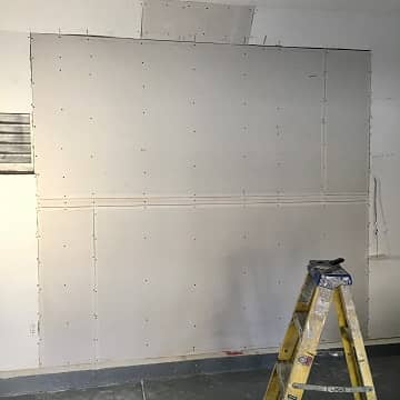 barn being painted